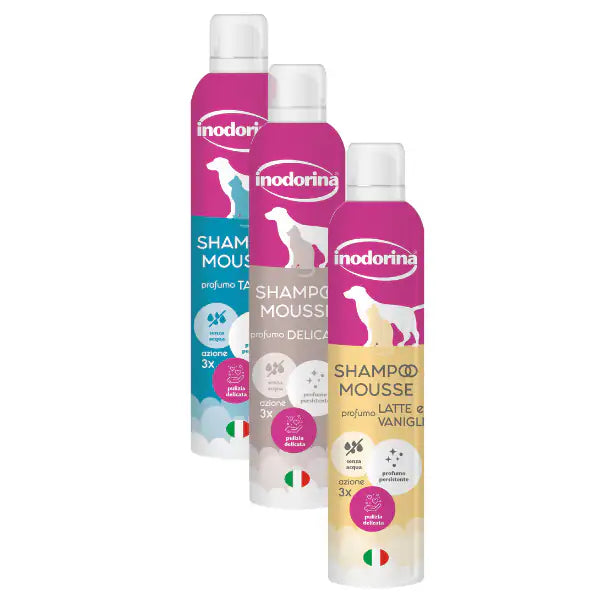 Inodorina Shampoo Mousse a Secco   bauzaarit.myshopify.com