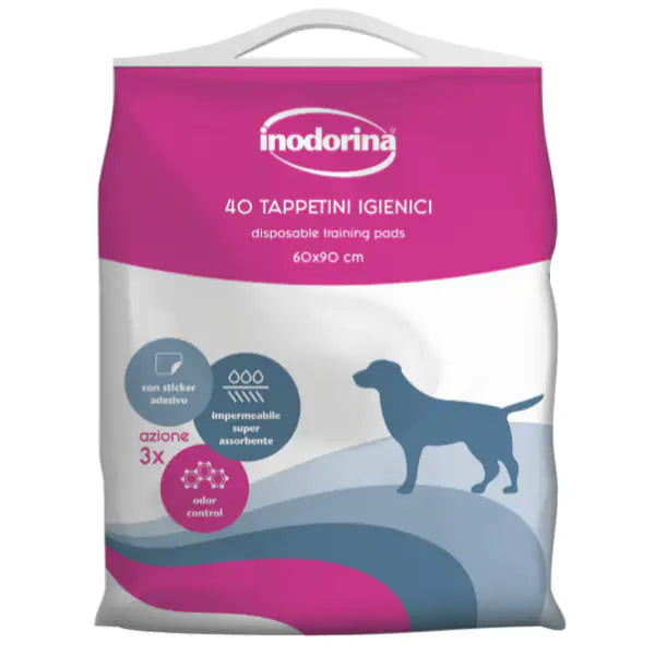 Inodorina Tappetino Igienico con Sticker adesivo  60 x 90 - 40 pezzi - Neutro bauzaarit.myshopify.com