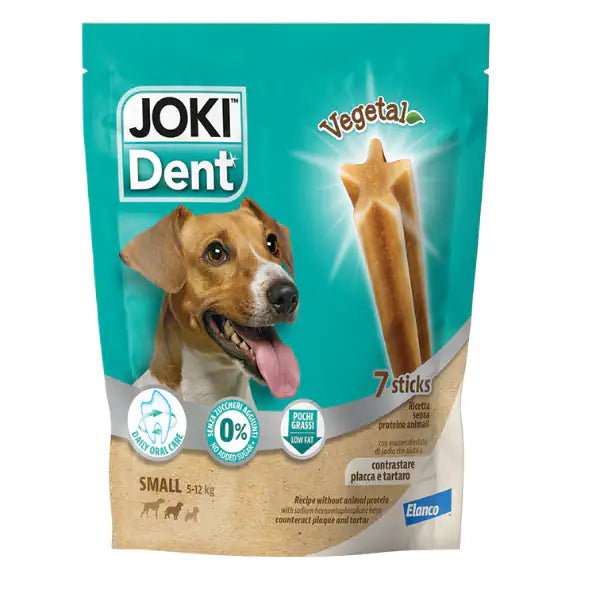 Joki Dent Vegetal snack dentali vegetali per cani Elanco  Taglia Small - Confezione da 7 pezzi bauzaarit.myshopify.com