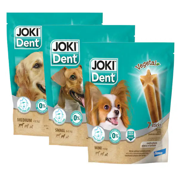 Joki Dent Vegetal snack dentali vegetali per cani Elanco   bauzaarit.myshopify.com