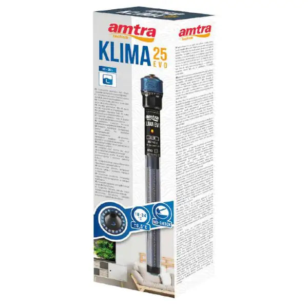 Klima Evo Riscaldatore per acquari Amtra  50 W bauzaarit.myshopify.com