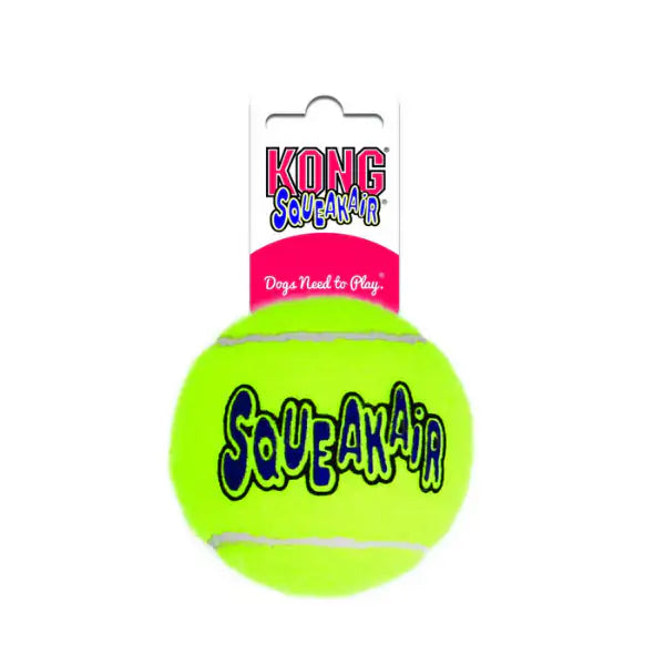 Kong Air Squeaker Tennis Ball   bauzaarit.myshopify.com