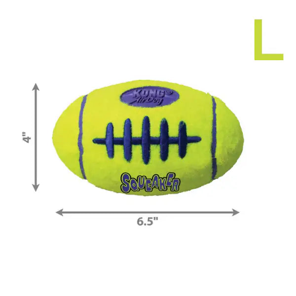 Kong Airdog Squeaker Football   bauzaarit.myshopify.com