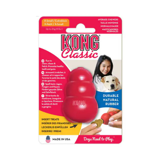 Kong Classic  Extra-small bauzaarit.myshopify.com