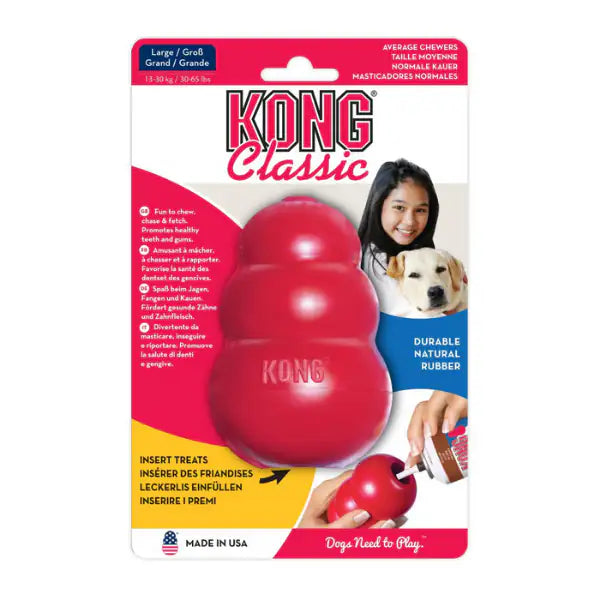 Kong Classic  Large bauzaarit.myshopify.com