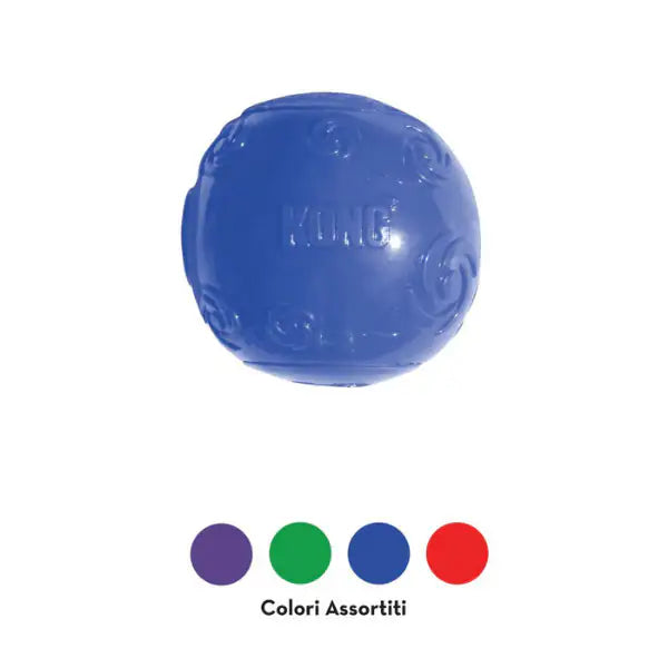 Kong Squeezz Ball Gioco Sonoro   bauzaarit.myshopify.com