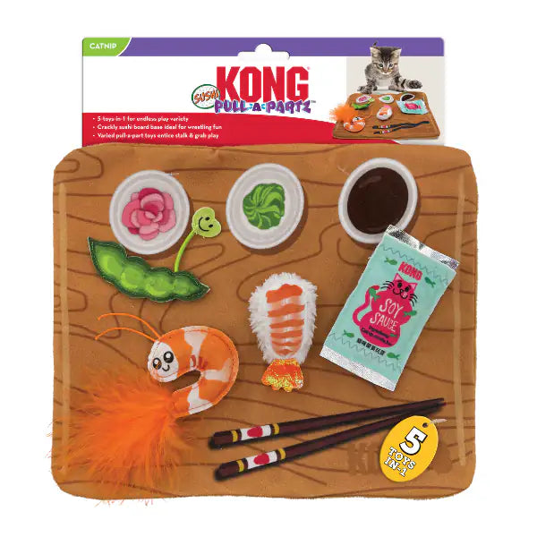Kong tappettino interattivo per gatti con Catnip Sushi   bauzaarit.myshopify.com