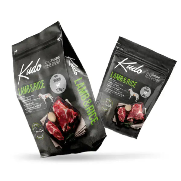 Kudo Low Grain Junior Mini Agnello e Riso   Bauzaar.it
