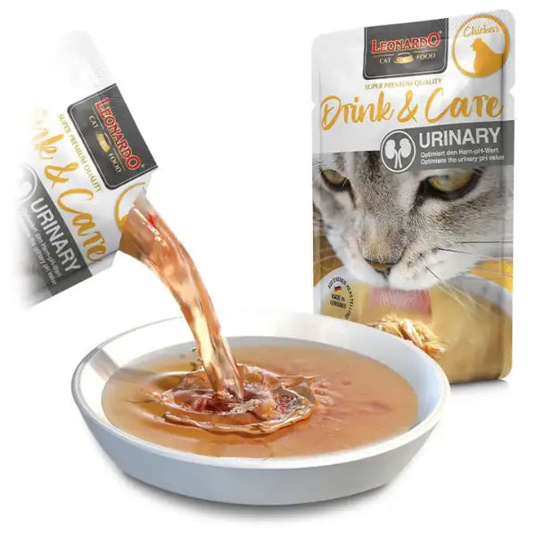 Leonardo Cat food Adult Drink & Care Urinary in brodo 40 gr  Pollo bauzaarit.myshopify.com