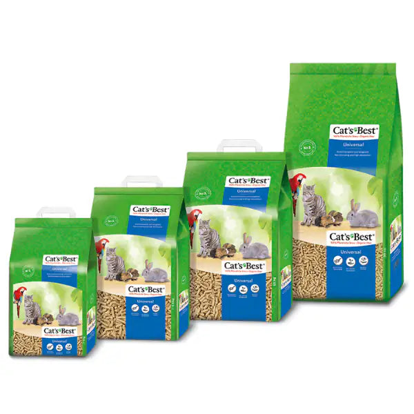 Lettiera Vegetale Cat’s Best Universal lettiera non-agglomerante per tutti gli animali di piccola taglia   bauzaarit.myshopify.com