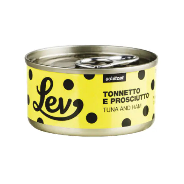 Lev Cat Adult Complementare 70 gr  Tonnetto e prosciutto bauzaarit.myshopify.com