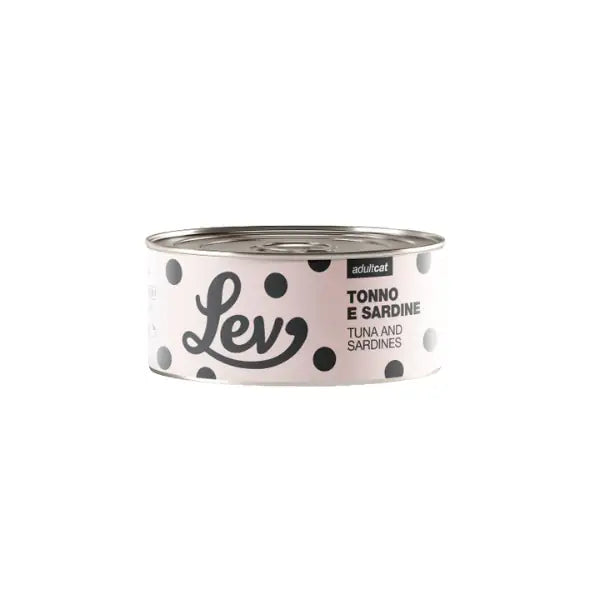 Lev Cat Adult Umido Complementare 140 gr  Tonno e sardine (scadenza: 11/05/2026) bauzaarit.myshopify.com