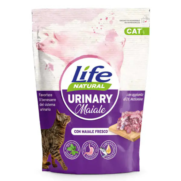 LifeCat Natural Adult Urinary Maiale fresco  800 gr bauzaarit.myshopify.com