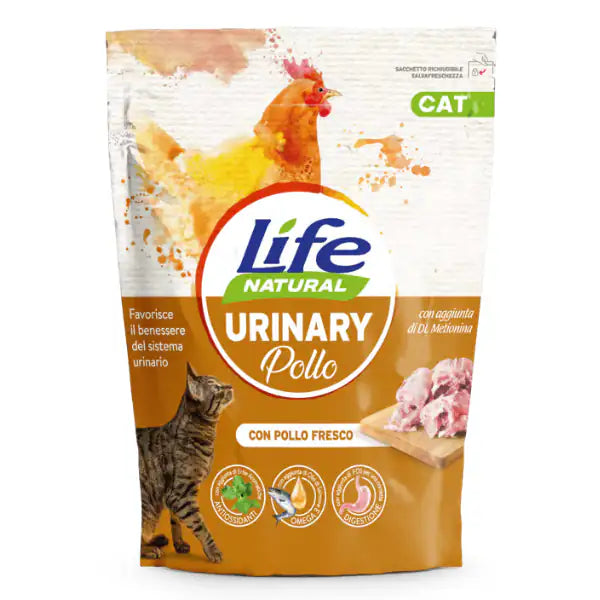 LifeCat Natural Adult Urinary con Pollo fresco  800 gr bauzaarit.myshopify.com