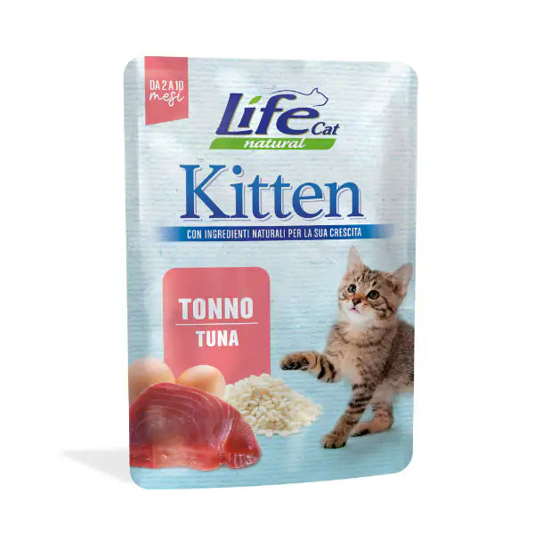 Life Cat Natural Bustine Kitten 70 gr  Tonno bauzaarit.myshopify.com