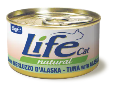 Life Cat Natural Lattine 85 gr  Tonno bauzaarit.myshopify.com