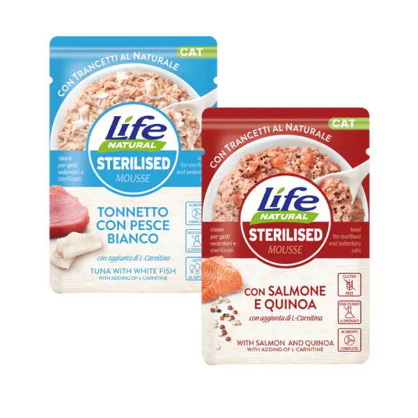 Life Cat Natural Sterilised Bustine 70 gr   bauzaarit.myshopify.com