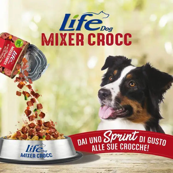 Life Dog Umido Mixer Crocc Grain Free 150 gr   bauzaarit.myshopify.com
