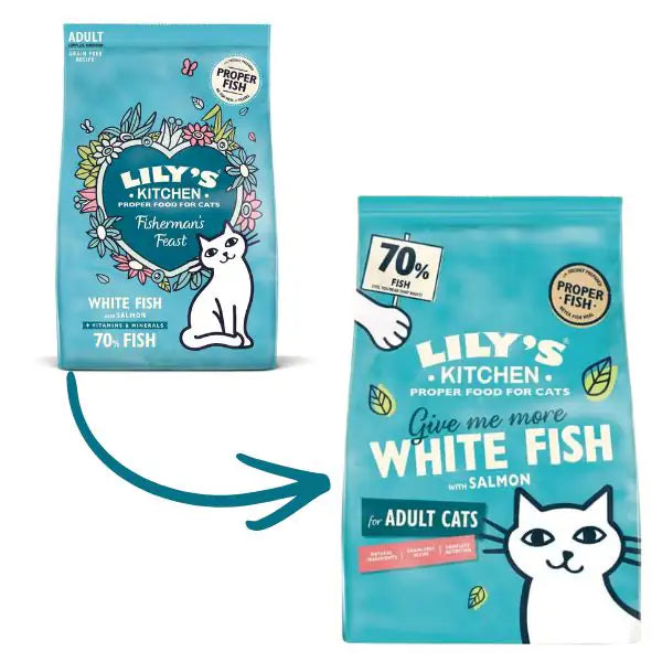 Lily's Kitchen Cat Grain Free Pesce bianco e salmone   bauzaarit.myshopify.com