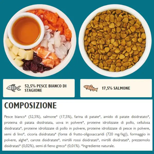 Lily's Kitchen Cat Grain Free Pesce bianco e salmone   bauzaarit.myshopify.com