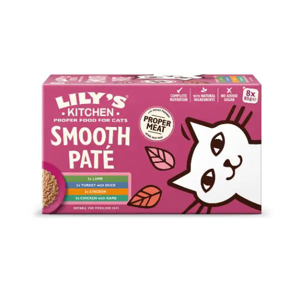 Lily's Kitchen Cat Smooth Patè Multipack 8x85 gr   bauzaarit.myshopify.com