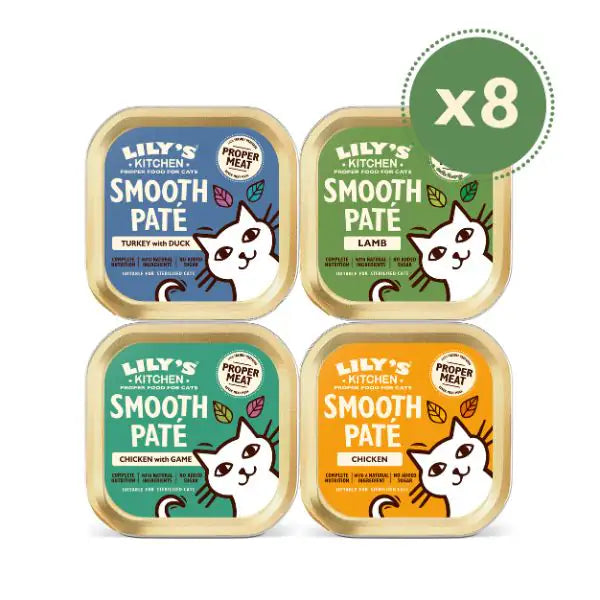 Lily's Kitchen Cat Smooth Patè Multipack 8x85 gr   bauzaarit.myshopify.com