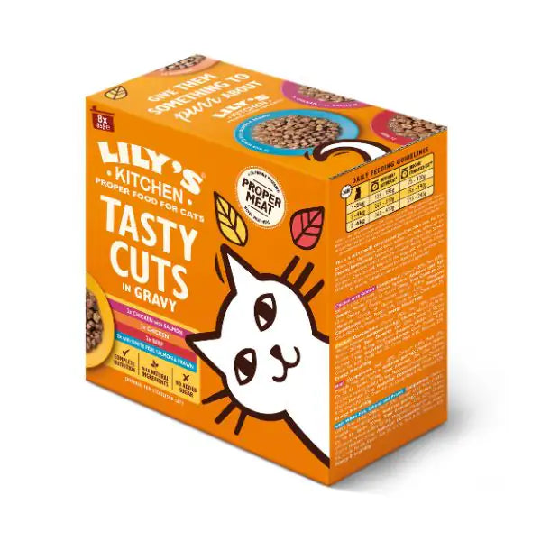 Lily's Kitchen Cat Tasty Gravy Multipack 8x85 gr  6x Ricette Pollo 2x Manzo bauzaarit.myshopify.com