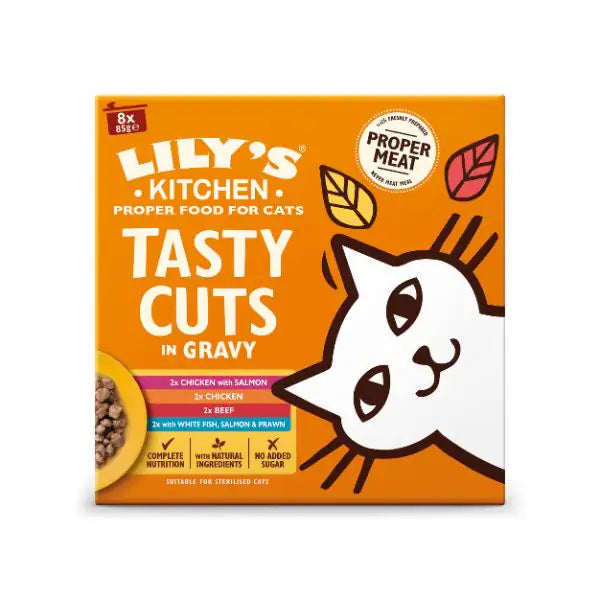 Lily's Kitchen Cat Tasty Gravy Multipack 8x85 gr   bauzaarit.myshopify.com