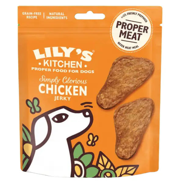 Lily's Kitchen Snack Treats 70 gr  Strisce di Pollo essiccate bauzaarit.myshopify.com