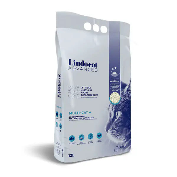 Lindocat Advanced Lettiera Multicat  12 litri bauzaarit.myshopify.com