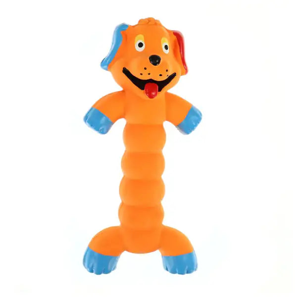 Long Body Timmy pupazzo in lattice con squeaker PetUp Joy  Cane bauzaarit.myshopify.com