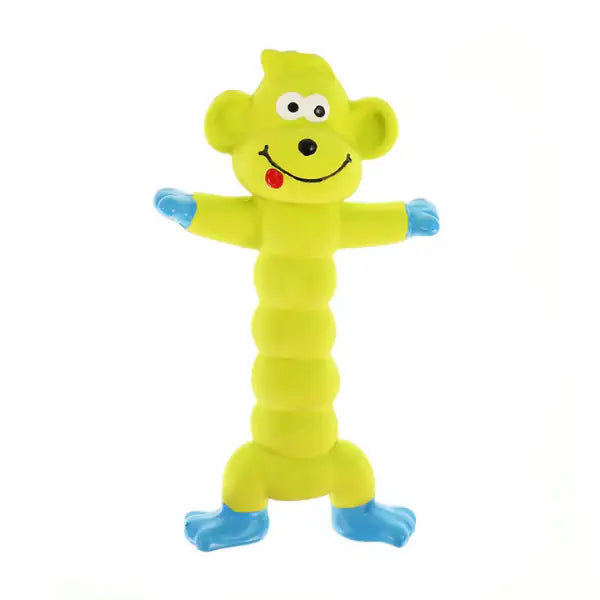 Long Body Timmy pupazzo in lattice con squeaker PetUp Joy  Soggetto animale: Scimmietta bauzaarit.myshopify.com