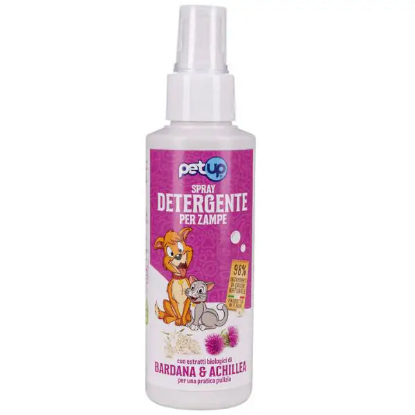 Lozione detergente Spray per zampe PetUp  100 ml bauzaarit.myshopify.com