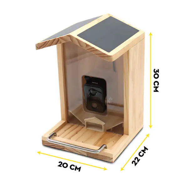 Mangiatoia Smart WiFi mangiatoia per uccelli con telecamera HD Croci Birds   bauzaarit.myshopify.com