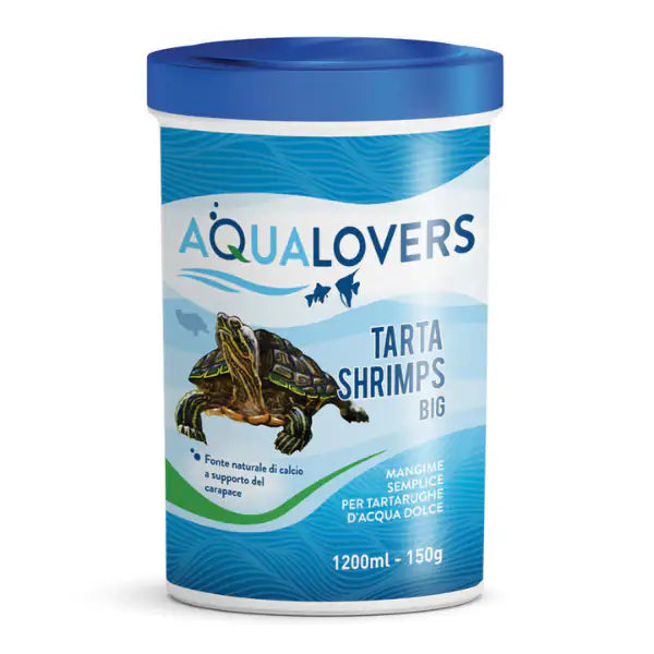 Mangime per tartarughe d'acqua dolce Tarta Shrimps Big Aqualovers  150 gr bauzaarit.myshopify.com