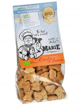 Marie La Pasticcera Biscotti Biologici per Cani 210 gr  Carota e Zucca bauzaarit.myshopify.com