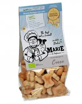 Marie La Pasticcera Biscotti Biologici per Cani 210 gr  Cocco bauzaarit.myshopify.com