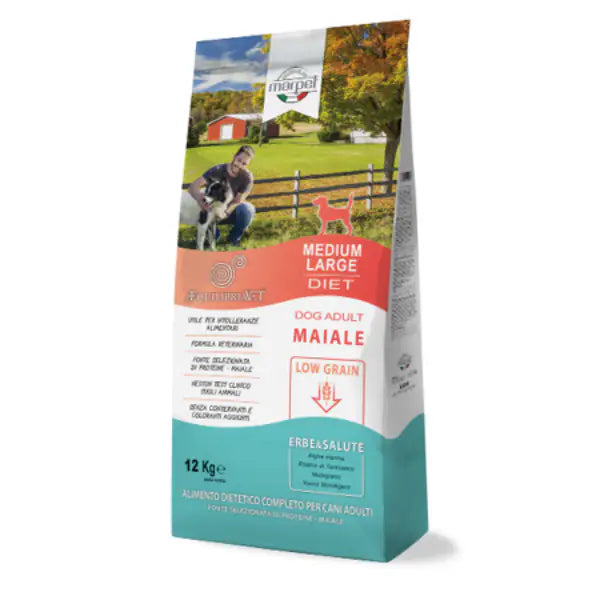 Marpet Aequilibria Vet Low Grain Dog Medium/Large Maiale   bauzaarit.myshopify.com