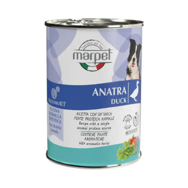 Marpet Aequilibria Vet dietetico umido cane 400 gr  Anatra bauzaarit.myshopify.com