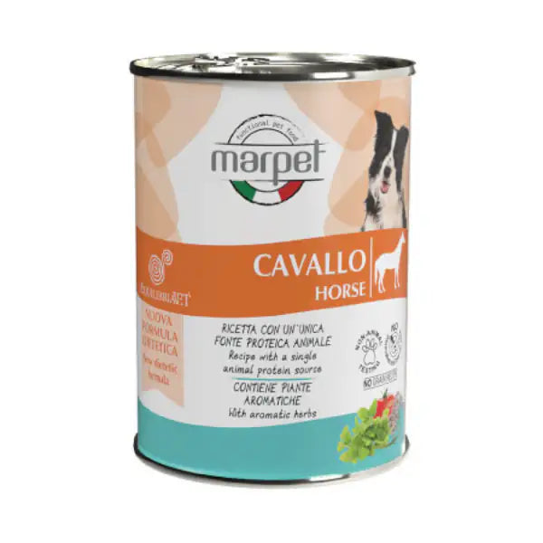 Marpet Aequilibria Vet dietetico umido cane 400 gr  Cavallo bauzaarit.myshopify.com