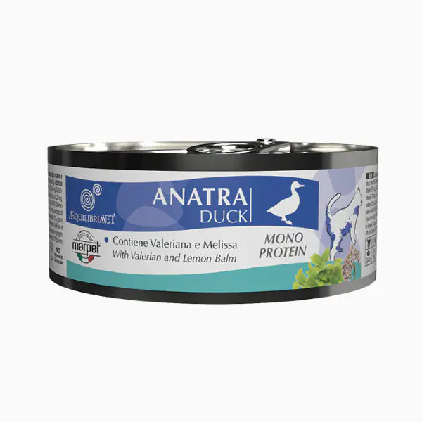 Marpet Aequilibria Vet dietetico umido gatto 85 gr  Anatra bauzaarit.myshopify.com