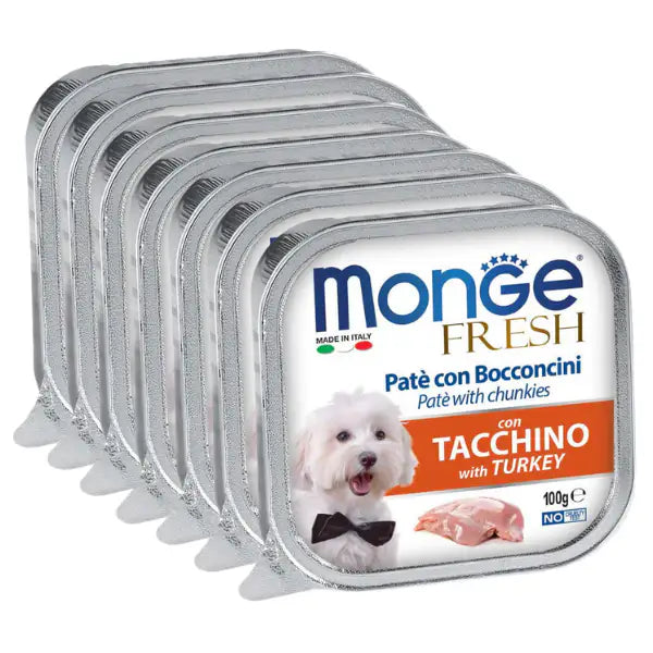 Monge Fresh Adult Patè con bocconcini 100 gr   bauzaarit.myshopify.com
