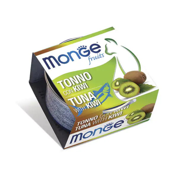 Monge Fruits Cat Adult prelibatezze naturali 80 gr  Tonno con kiwi bauzaarit.myshopify.com