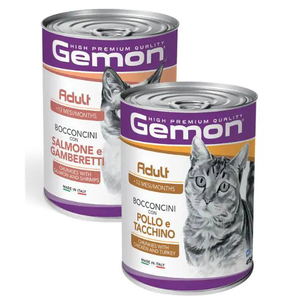 Monge Gemon Cat Adult Bocconcini 415 gr   bauzaarit.myshopify.com