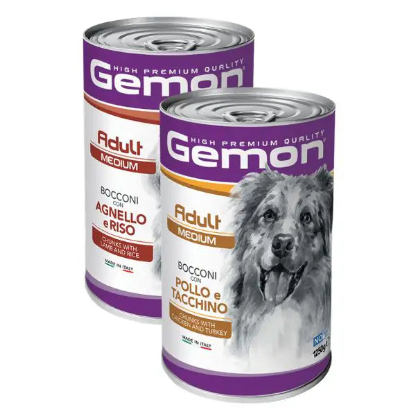 Monge Gemon Dog Bocconi Adult Medium 1,25 kg   bauzaarit.myshopify.com