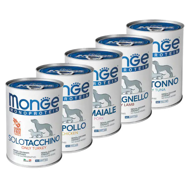 Monge Monoprotein SOLO Patè Grain Free 400 gr   bauzaarit.myshopify.com