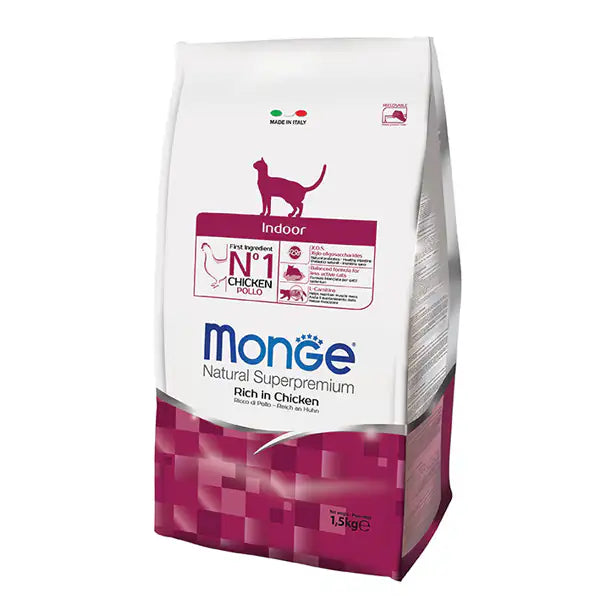 Monge Natural Superpremium Indoor Pollo   bauzaarit.myshopify.com