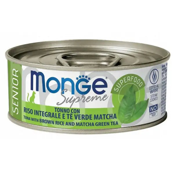 Monge Supreme Senior in salsa lattina da 80 gr   bauzaarit.myshopify.com
