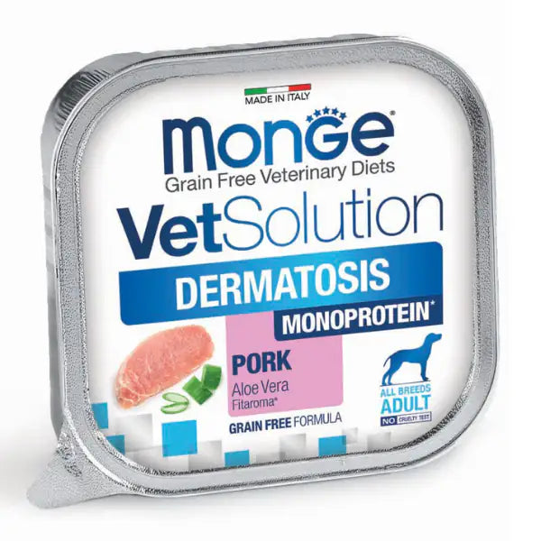 Monge VetSolution Canine Dermatotis Monoprotein Grain Free 150 gr   bauzaarit.myshopify.com