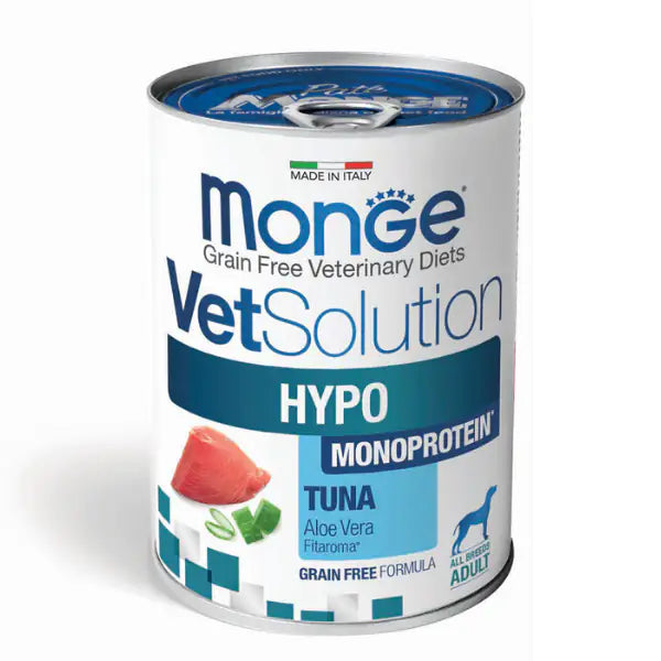 Monge VetSolution Canine Hypo Monoprotein Grain Free 400 gr  Tonno bauzaarit.myshopify.com